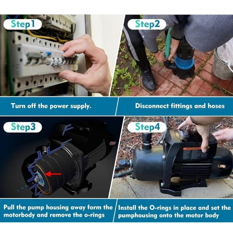 R0723100 Pump Housing Pool Replacement Part Pool Pump Body Plastic Texture Pump Housing Suitable for Pool Circulation