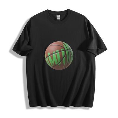 Miami Drip Basketbal Grafisch T-shirt