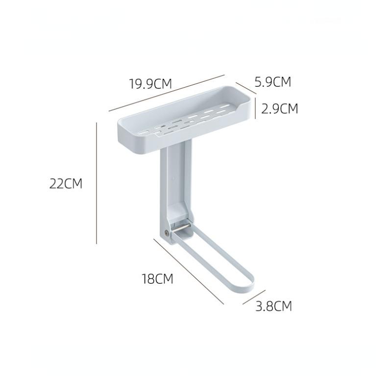 Toilet Storage Rack Wall Mounted Type Bathroom Storage Holders Hair Accessories Storage Shower Shampoo Racks Shelves Organizer