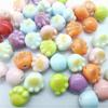 10Pcs Cartoon Design Cat Paw Beads Ceramic Jewelry Making Material  Student