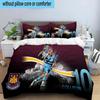 West FC United Crest 3PCS Bedding set,Ideal for1pc Duvet Cover And 2pcs Pillowcases Perfect for Christmas gift,Ideal for Bedroom, Dormitory