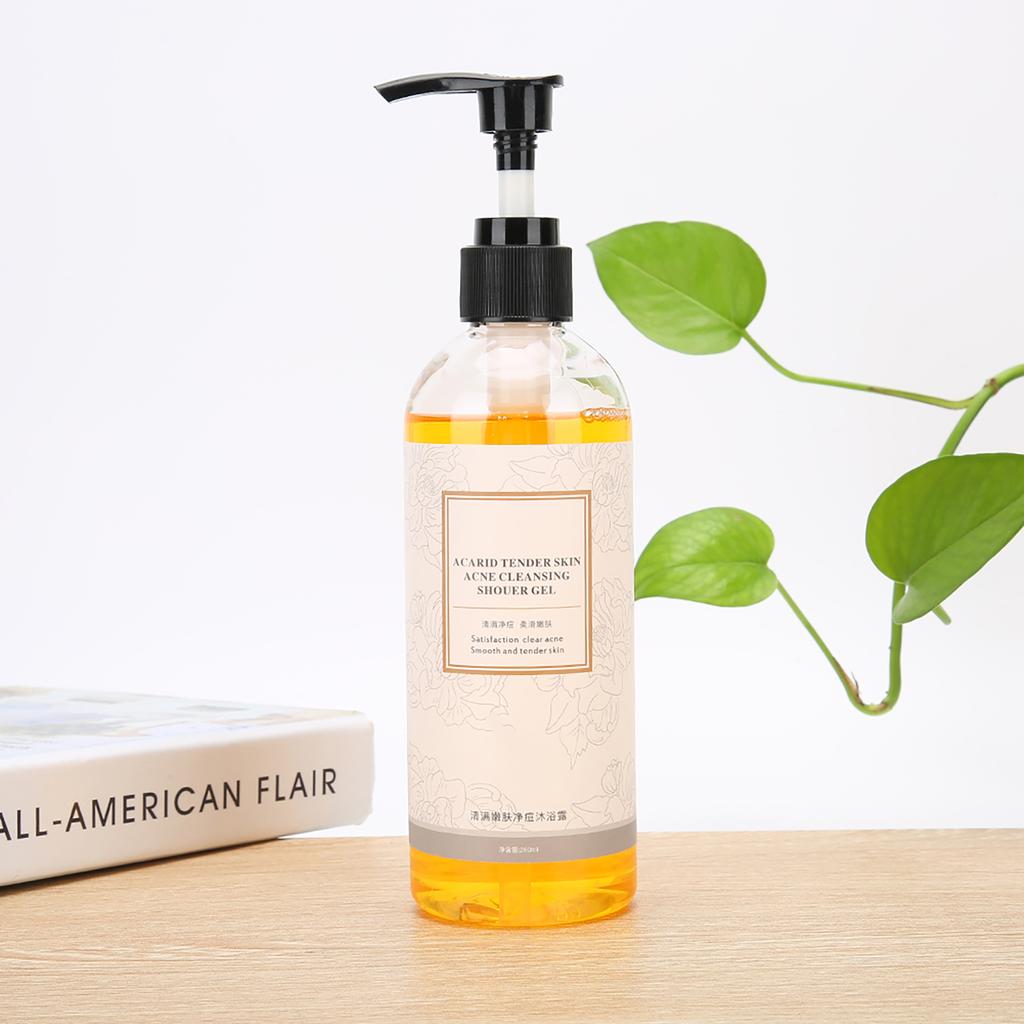 Exfoliate Shower Gel Anti Mite Amino Acid Moisturizing Body Wash Unisex Body Care 260ml