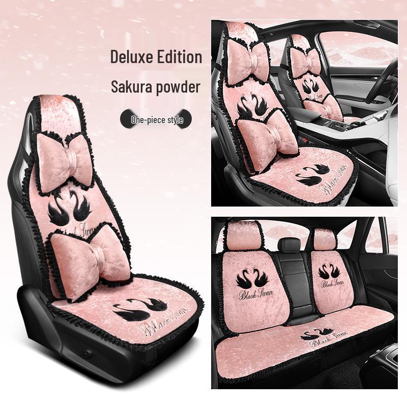Warm Plush Seat Cushion for BYD Yuan, Song Pro, Qin Plus DMI, Dolphin, Seal, Destroyer 05