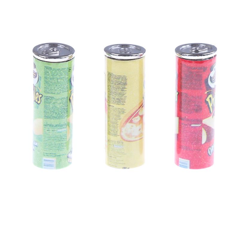 112 1/3/4/5/6Pcs Scale Miniature Dollhouse Mini Beer Cans Wink Drinks Play Food For Blyth S Doll Miniture Drink Toys