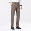 Men's Tencel Wool Blend Straight-Leg Daily Wear Pants