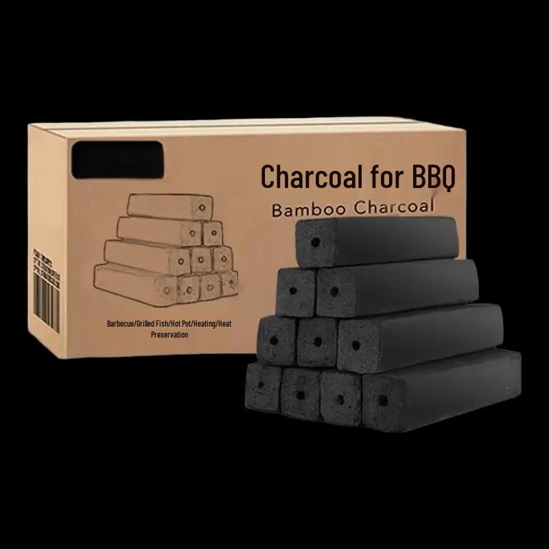 Бездымный бамбуковый и древесный уголь для барбекю и хот-пота