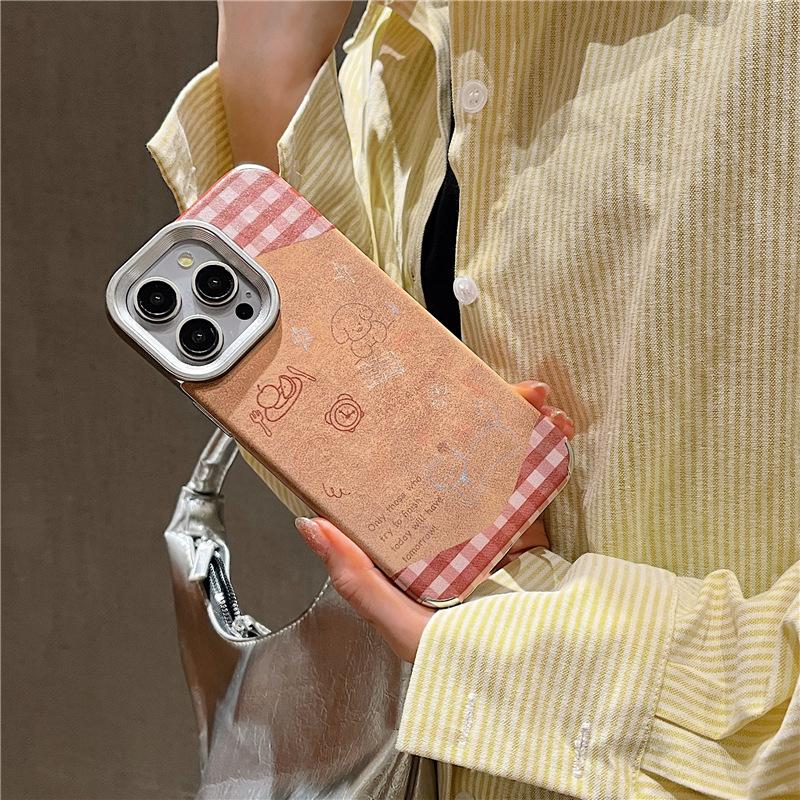Summer Puppy Stand for IPhone17 for Apple 15 Mobile Phone Case 16promaxR/14plus/13/12xs