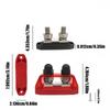 M8 M10 200A Power Busbar Distribution Panel Dc Dual-Stud Battery Terminal Connector Universal For Automotive & Marine