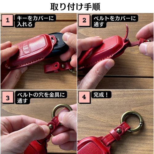 [smasol] New X-Trail T33 Series Key Cover Genuine Leather Nissan Sakura Smart Key Case Nissan Ariya Kicks e-power 2024 Latest Key Case (3D Luxury Genu