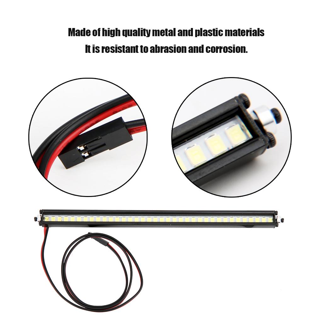 Mini RC Car 36 LED Light Chip Roof Light Universal for 1 10 Simulation RC Crawler Car