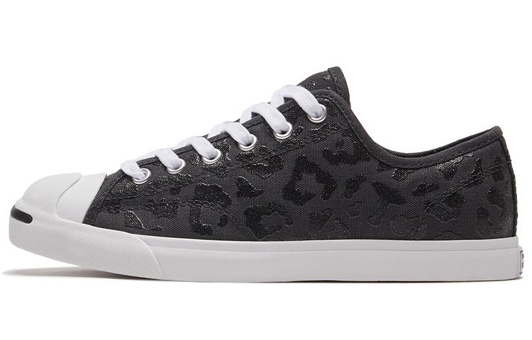 Кеды Converse Jack Purcell Lp Низкая подошва Модные Ретро Повседневные Черно-белые Женские 570527C 40.5