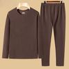VEZFAA Conjunto de Ropa Interior Térmica para Hombre Autocalentable de Doble Cara Hecho de Terciopelo Alemán - Grueso Polar Traje Otoño-Invierno (1/2 Piezas.)