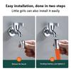 360Degree Rotation 1/2'' Faucet Extender Bathroom Adjust Free Bending Splashproof Universal Extension Tube Adapter Accessories