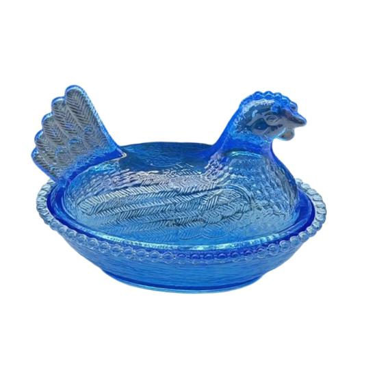 Yousheng Clear Chicken Storage Box Multi-purpose Snacks Candies Nuts Foods Container Jar Jewelry Holder Kitchen Table Centerpiece Decorative