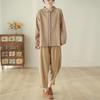 2025 Retro Art Women's Embroidered Lapel Shirt - Comfortable Spring Top