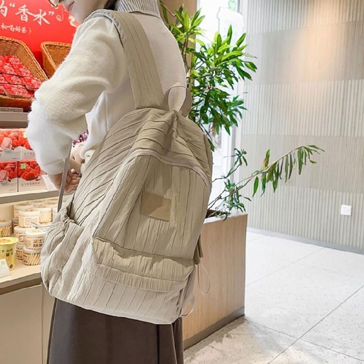 Aesthetic Backpack for Girl Lightweight Backpack Large Capacity Casual Daypacks Travel Rucksack Bag Student School Bag