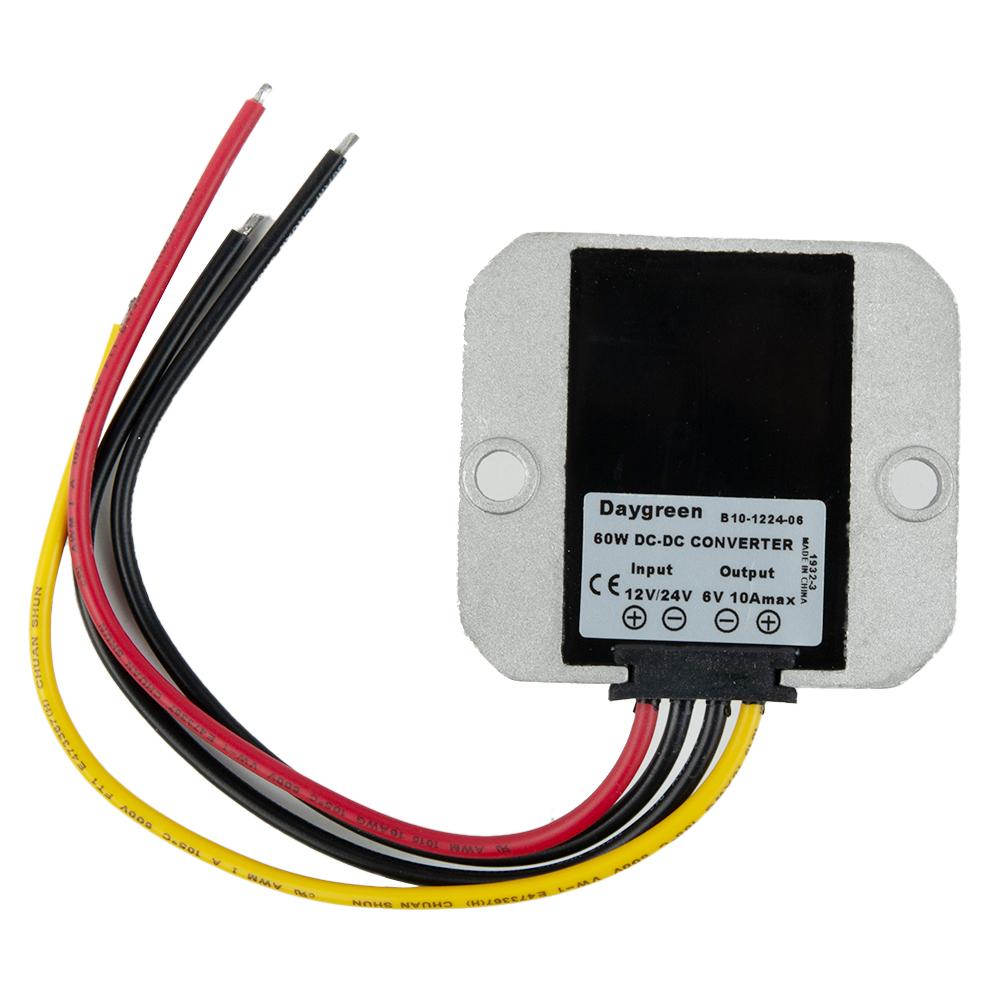 Regulator Power Converter Short-circuit Protection Step Down Module 12V 24V To 6V DC-DC High Efficiency Output