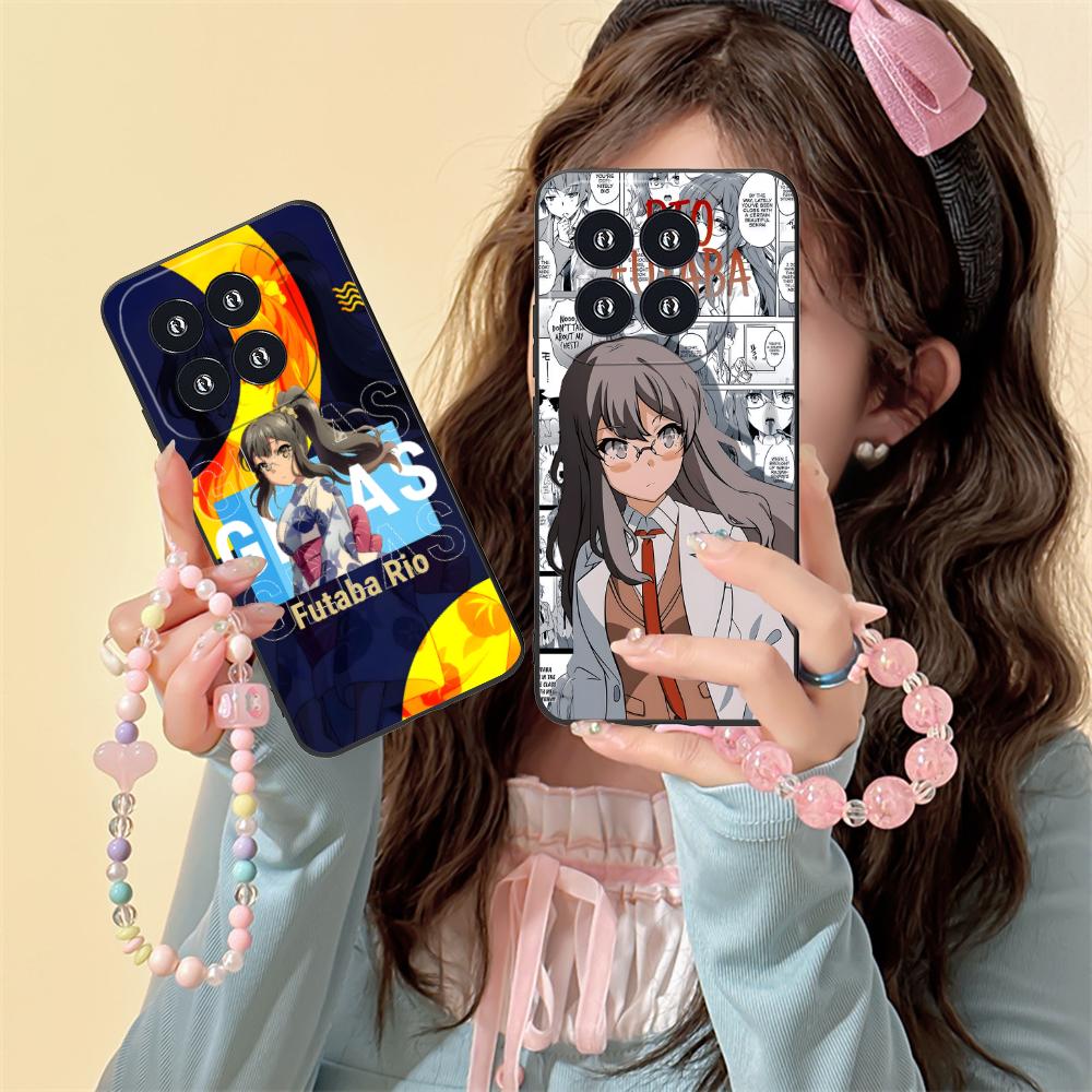 Anime Futaba Rio Mobile Phone Case for Xiaomi 15 14 13 12 Mi 11 T Ultra Lite Pro S X 5G Colorful Printing Cover Cellphones Cover