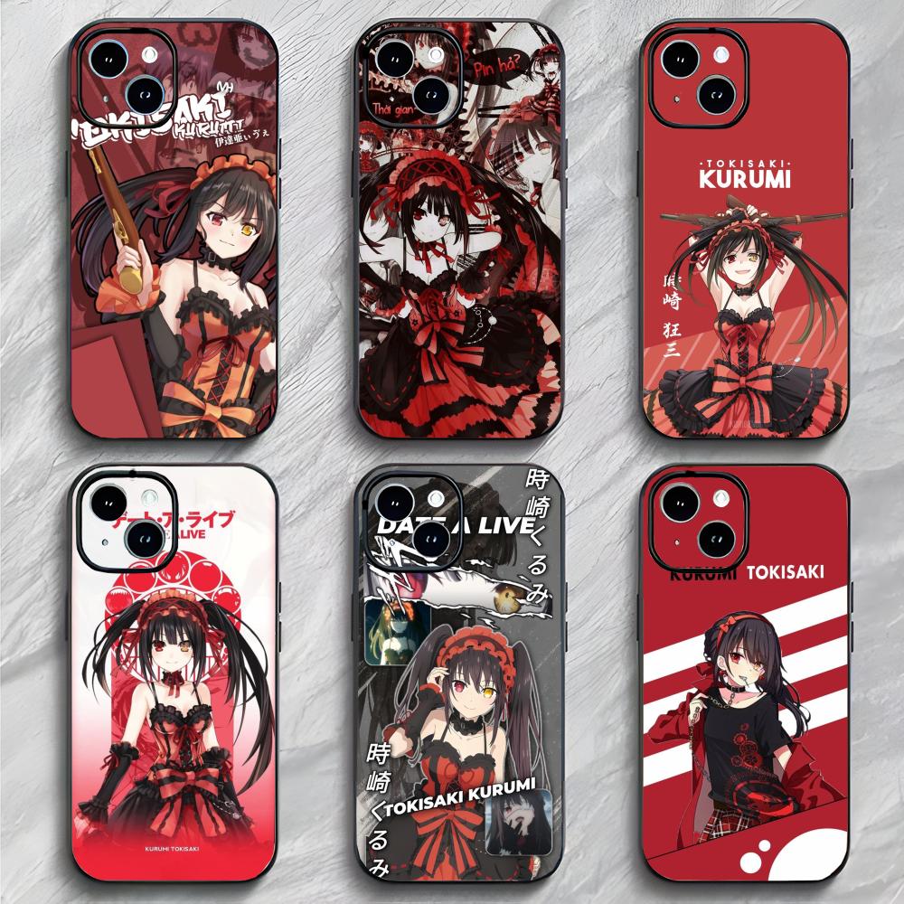 Anime T-Tokisaki Kurumi D-Date A Live Phone Case Phone Case Soft Packaging Lightweight For iPhone17 16 15 14 13ProMax