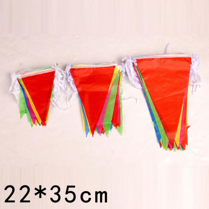 Outdoor Triangle Pennant for Events and Weddings: Ceremony and Venue Decoration Flags