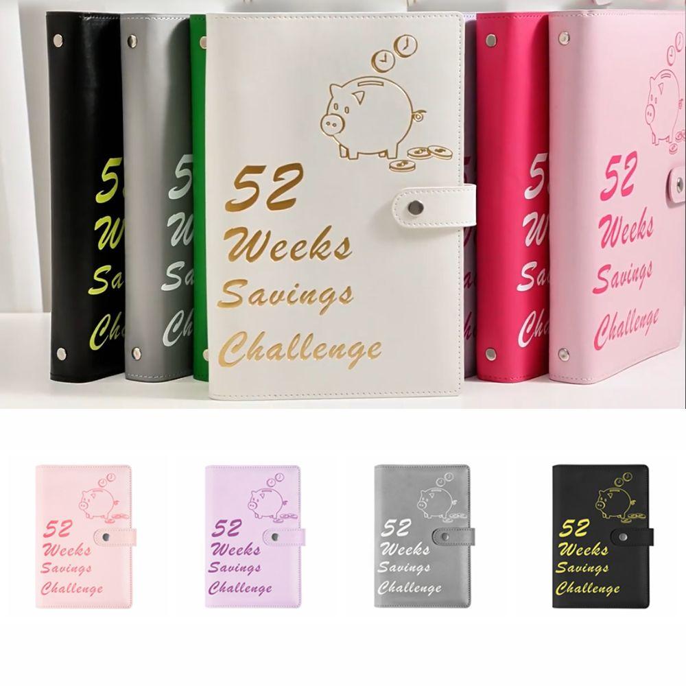 Waterproof Money Saving Challenge Loose Leaf Savings Challenge Book  Cash Envelopes