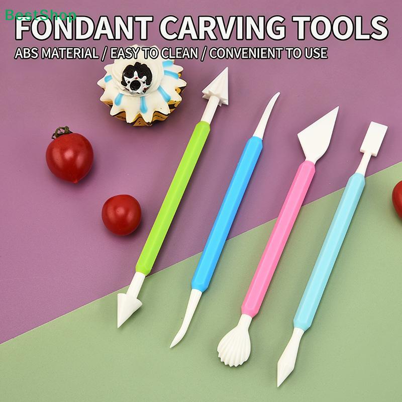 Lay Soft Pottery Children DIY Embossing Tool Set Creative Cake Fondant Tools 9-piece Set