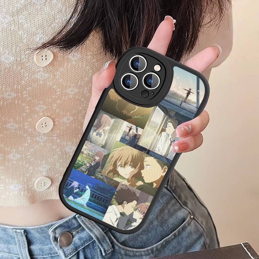 

Anime A Silent Voice Phone Case For IPhone 16 15 14 13 12 11 Pro Max Plus Shockproof Leather Cover iphone X
