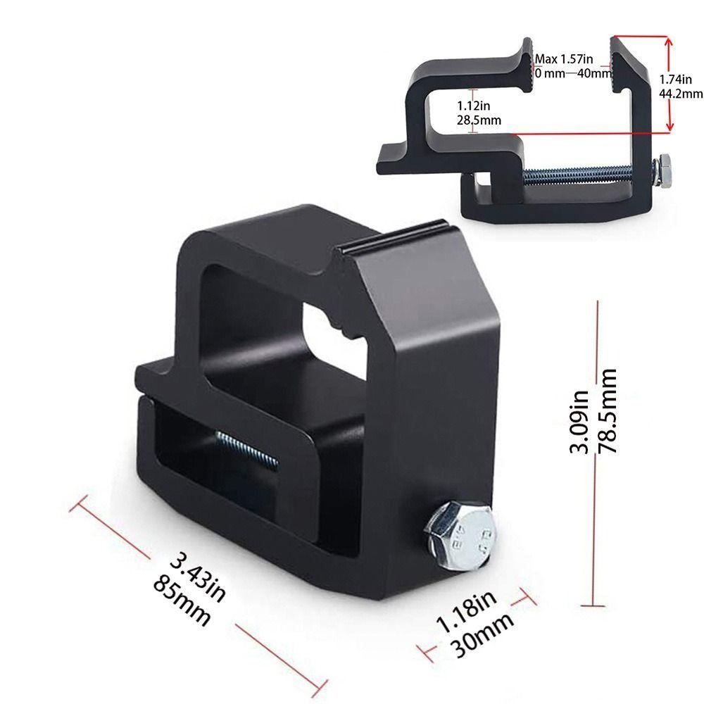 Aluminum Camper Shell Mounting Clamps Heavy-Duty Truck Cap Mounting Clamps Pickup Truck