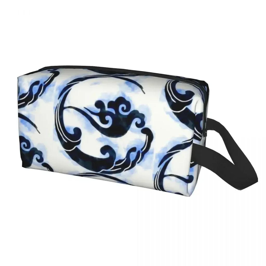 Logo Sekty Gusu Lan Kosmetyczka Kobiety Podróżny Organizer na Kosmetyki Moda The Untamed Wei Wuxian Przechowywanie Torby na Przybory Toaletowe