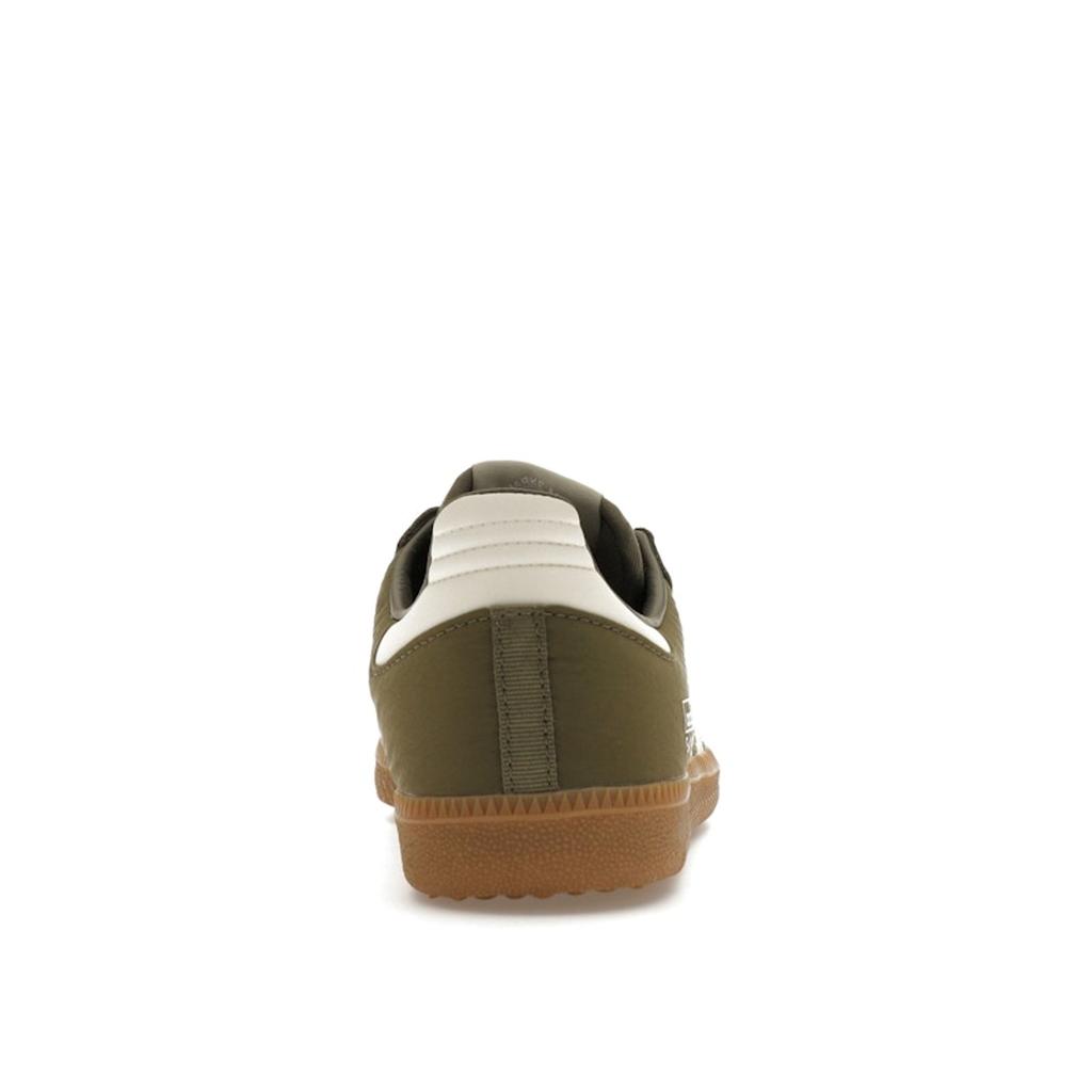 Adidas Samba OG Reflective Nylon Pack - Focus Olive Unisex Sneakers Green Wonder-White Gum IE3440