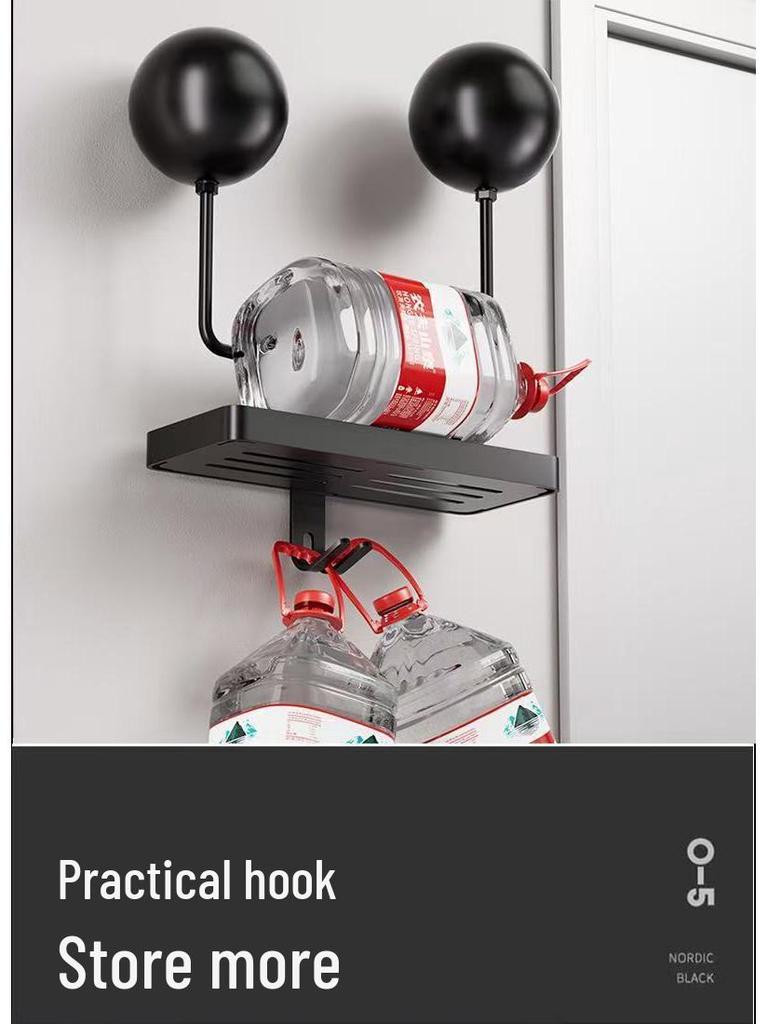 Wall-Mounted Punch-Free Helmet & Hat Rack - Anti-Deformation Storage Solution