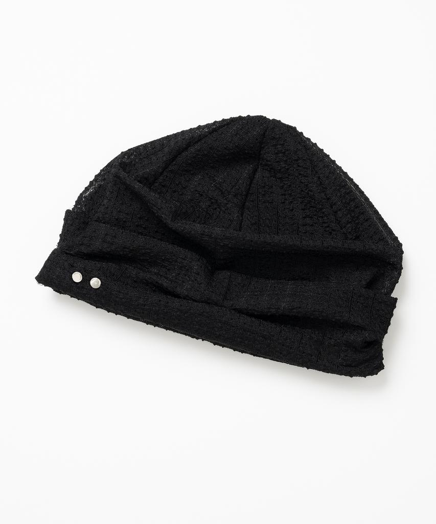 MILLO WOMEN Symbol Lace Beanie [Black]