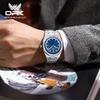 OPK Herrenuhr Business Original Quarz Uhr Automatische Datumsanzeige Uhr für Mann Wasserdicht Leuchtend Edelstahl Uhr