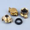 1Pc Quick Connect Water Fitting Claw Couplings Tap Connectors Copper DN15 DN20 DN25 Garden Water Hose Connector Accessories