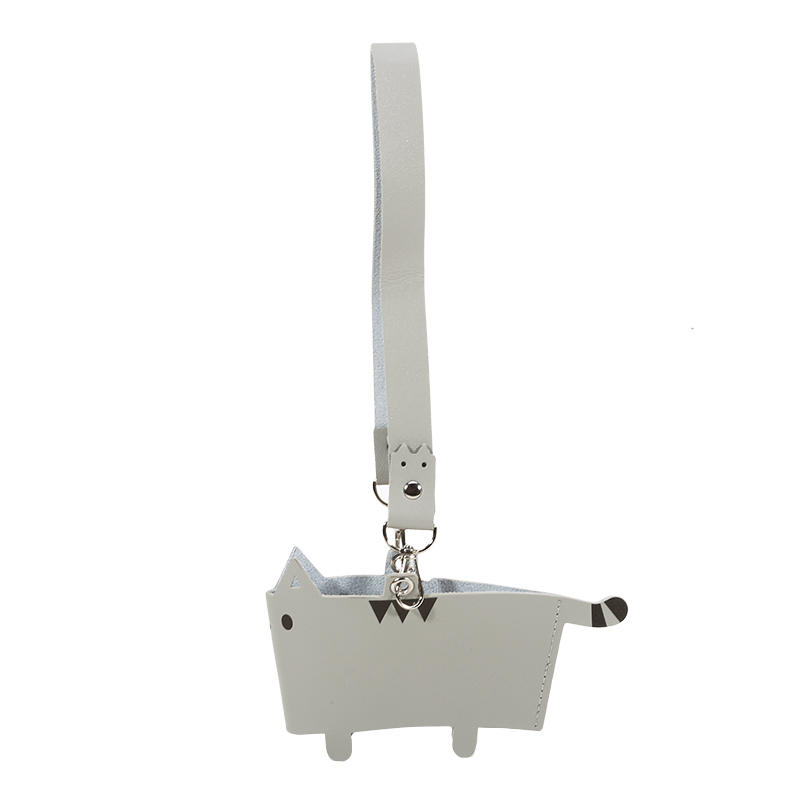 

Чохол для чашки з дизайном кота та ручкою-ремінцем. Портативний ізольований тримач для пляшок з водою, кавових чашок One Size сірий