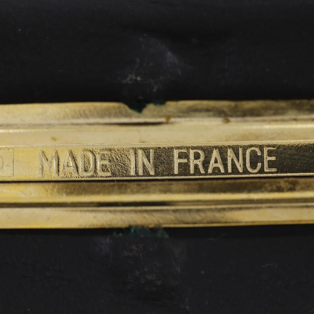 CHANEL Turn lock Valletta COCO Mark black Calfskin Women Used