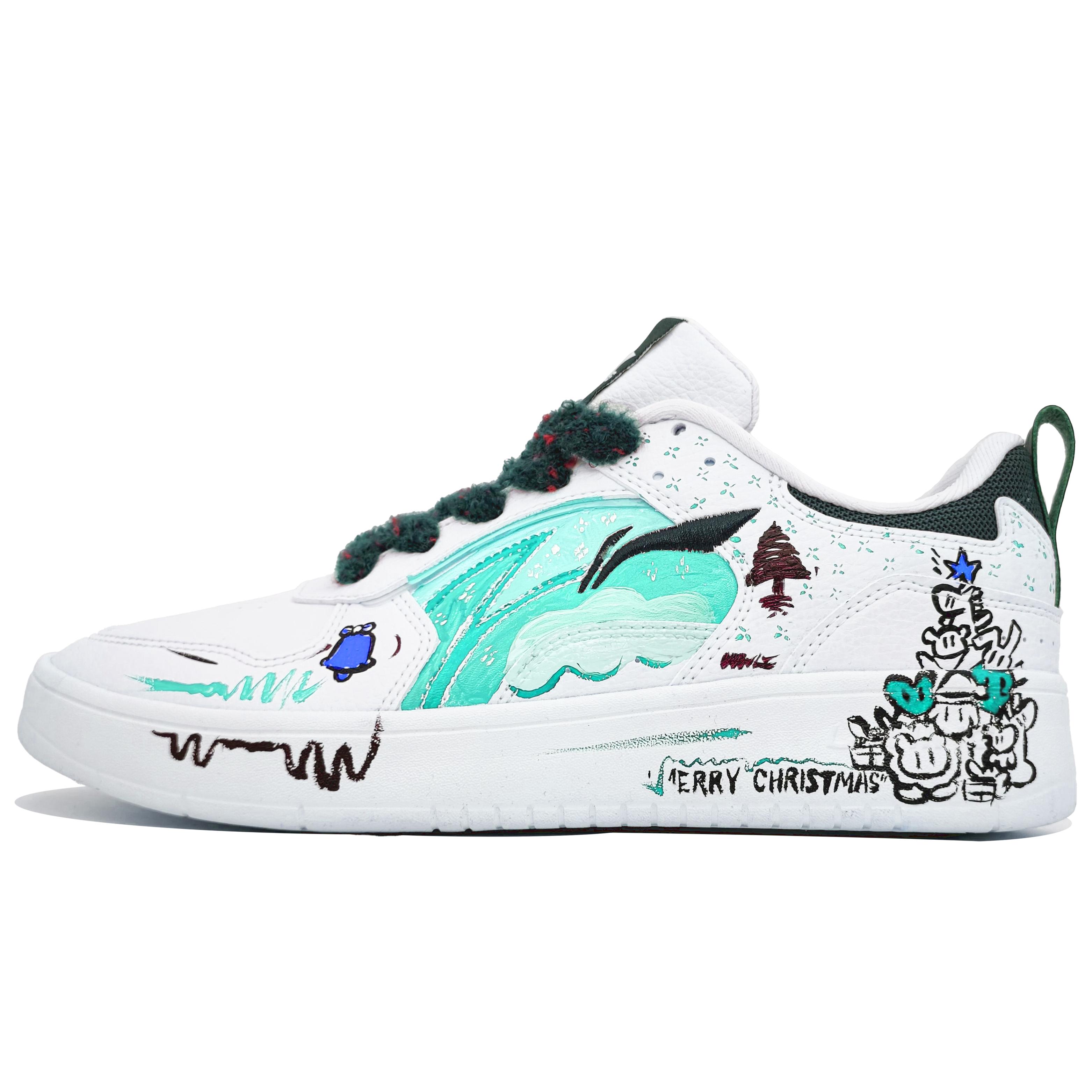 Li Ning Wheat Age Скользкий, Износостойкий, Дышащий Скользкий, Износостойкий, Дышащий Низкий AGCT147-3(Команда400-) 43.5