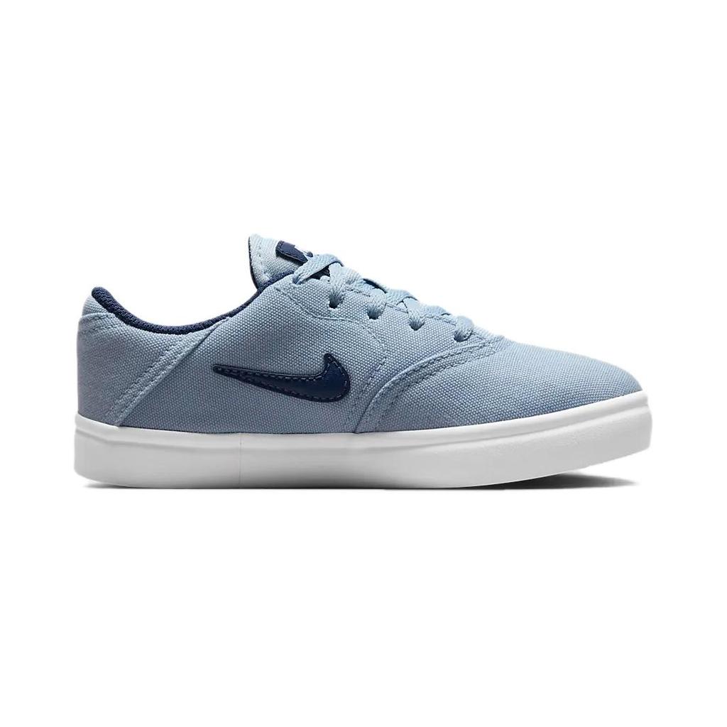 New Nike SB Check Cushioning, Wear Resistant Low Top Kids' Skateboarding Shoes Blue Children Aged 3 7 Years Old 905371-407