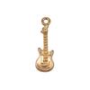 Musical Charms Multi Color Alloy Guitar Pendants For Music Themed Jewelry Making