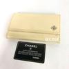 Used Medium Wallet Bifold Coco Mark Silver
