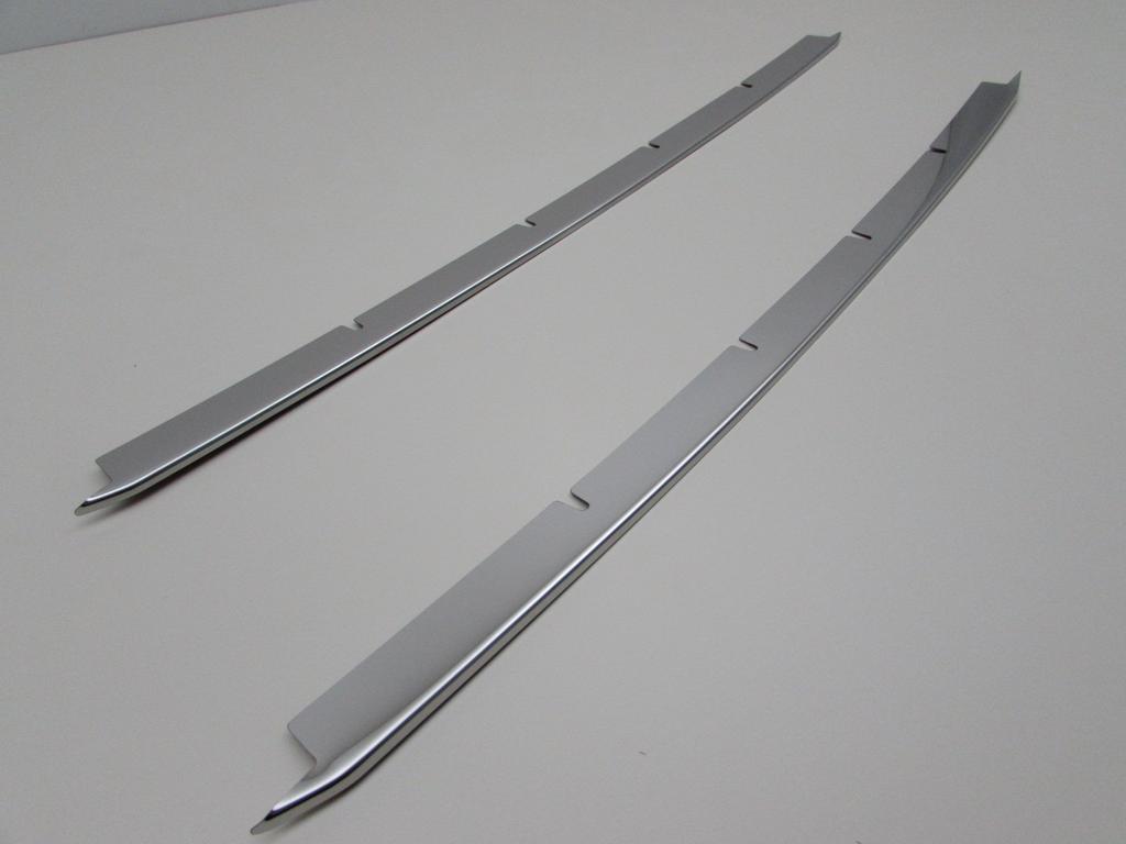 BRIGHTZ Finish Stainless Steel Plated Front Bumper Mould for Toyota Noah R85 Part Number 27065 Ultra-Mirror (2-Piece) 80/85 (Late Model)