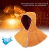 Leather Welding Hood Full Welding Helmet Welding Hood Cover Welding Protective Gear Welding Hat for Welding Neck Protector