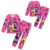 19762 Kids Girls Lily Lovebraids Playtime Printed Long Sleeves T-Shirt Pants Sets