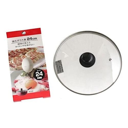 Living Co., Ltd. Tempered Glass Pot Lid, 24cm