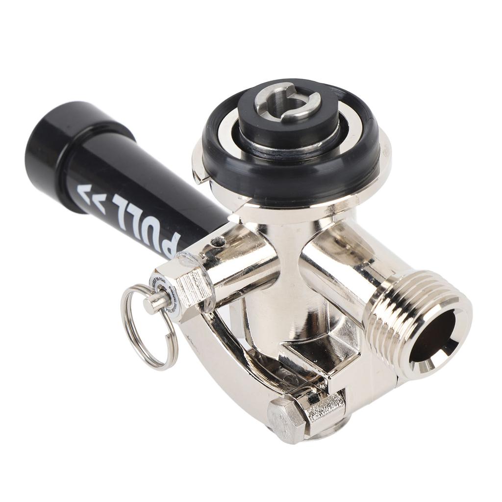 Fasskupplung Edelstahl G5/8 D-förmiger ergonomischer Griff Bierzapfanlagenkupplung für Kegerator