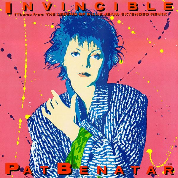 

12inch Record PAT BENATAR Invincible Theme From The Legend O 4V942878 Chrysalis 1985 US Rock Used
