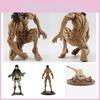 Stunning Attack On Titan Decor Levi Eren Colossal Titan Figures 25cm Pvc