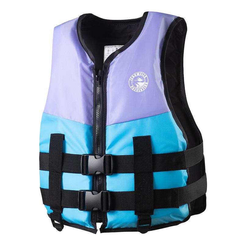 

Adult High Buoyancy Life Vest - Professional Fishing, Swimming, Boating, Anti-Drowning Rafting Safety Jacket Small