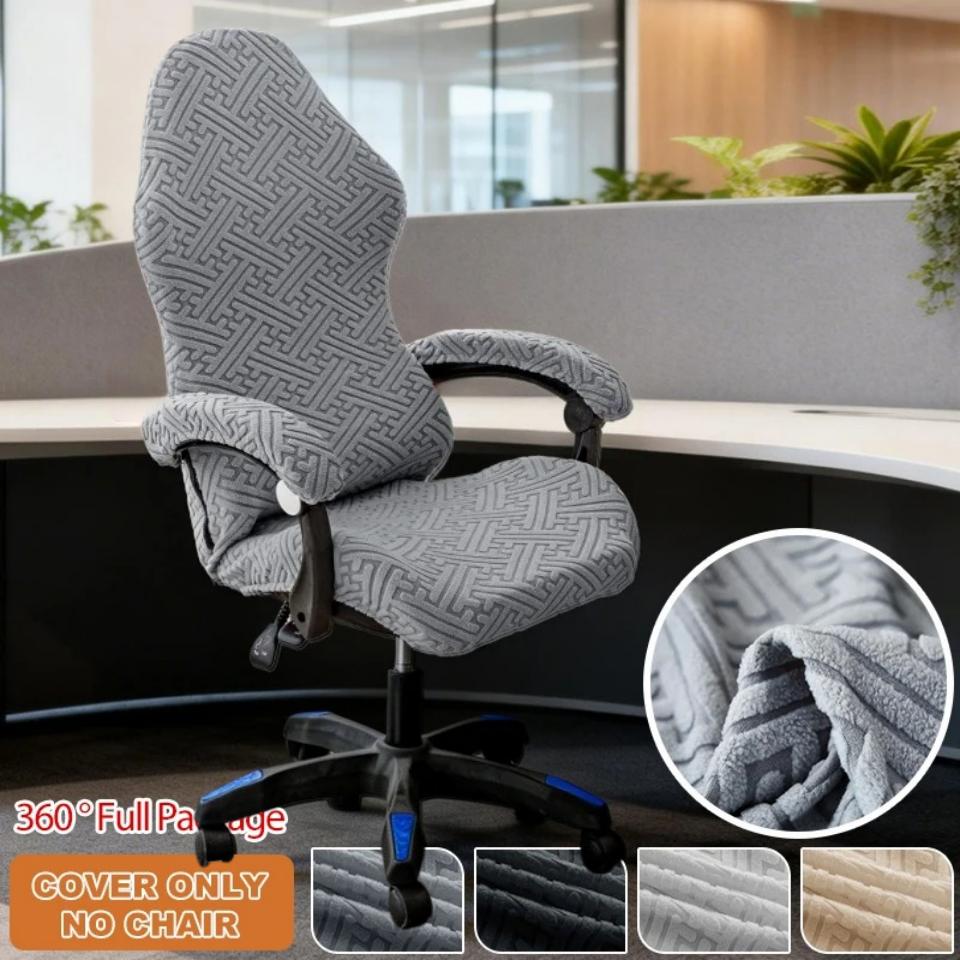 4pcs/1set Spandex Gaming Chair Covers Stretch Office Chair Cover For Computer Chair Covers Customize Chair Cover For Armchair Se