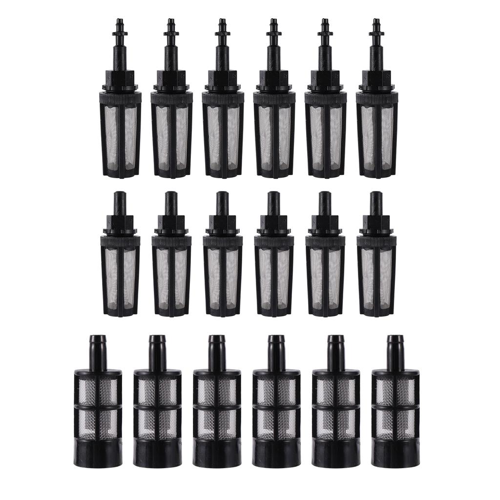 5Pcs 4/8/10Mm Hose Drip Irrigation Filter Industrial Agriculture Fertilization 120 Mesh Metal Mesh Quick Connect Filter Fittings